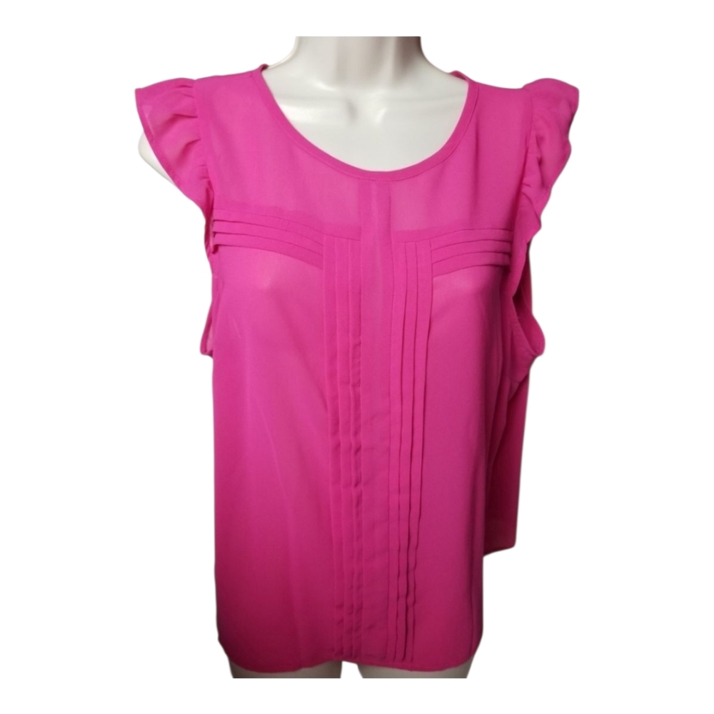 Hot pink Nicole Miller top blouse